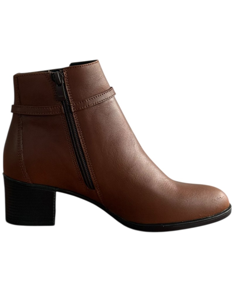 Δερμάτινο Γυναικείo Μποτάκι - F306