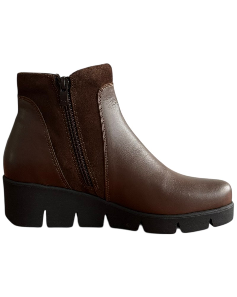 Δερμάτινο Γυναικείo Μποτάκι - F307