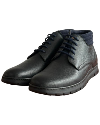  Δερμάτινο Ανδρικό Μποτάκι - F315