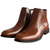  Δερμάτινο Ανδρικό Μποτάκι - F318