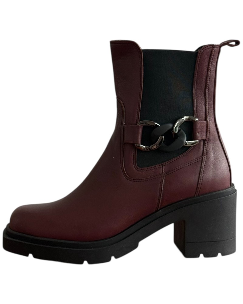 Δερμάτινο Γυναικείo Μποτάκι - F326