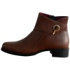 Δερμάτινο Γυναικείo Μποτάκι - F328