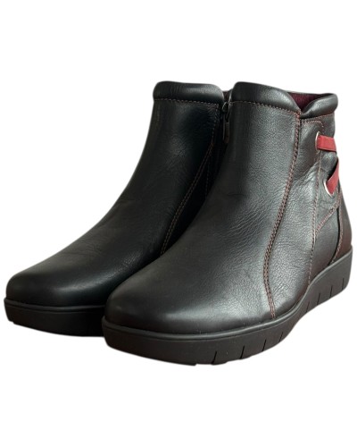 Δερμάτινο Γυναικείo Μποτάκι - F329