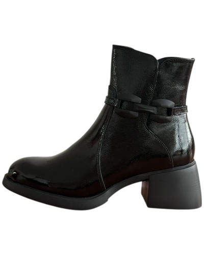 Δερμάτινο Γυναικείo Μποτάκι - F332