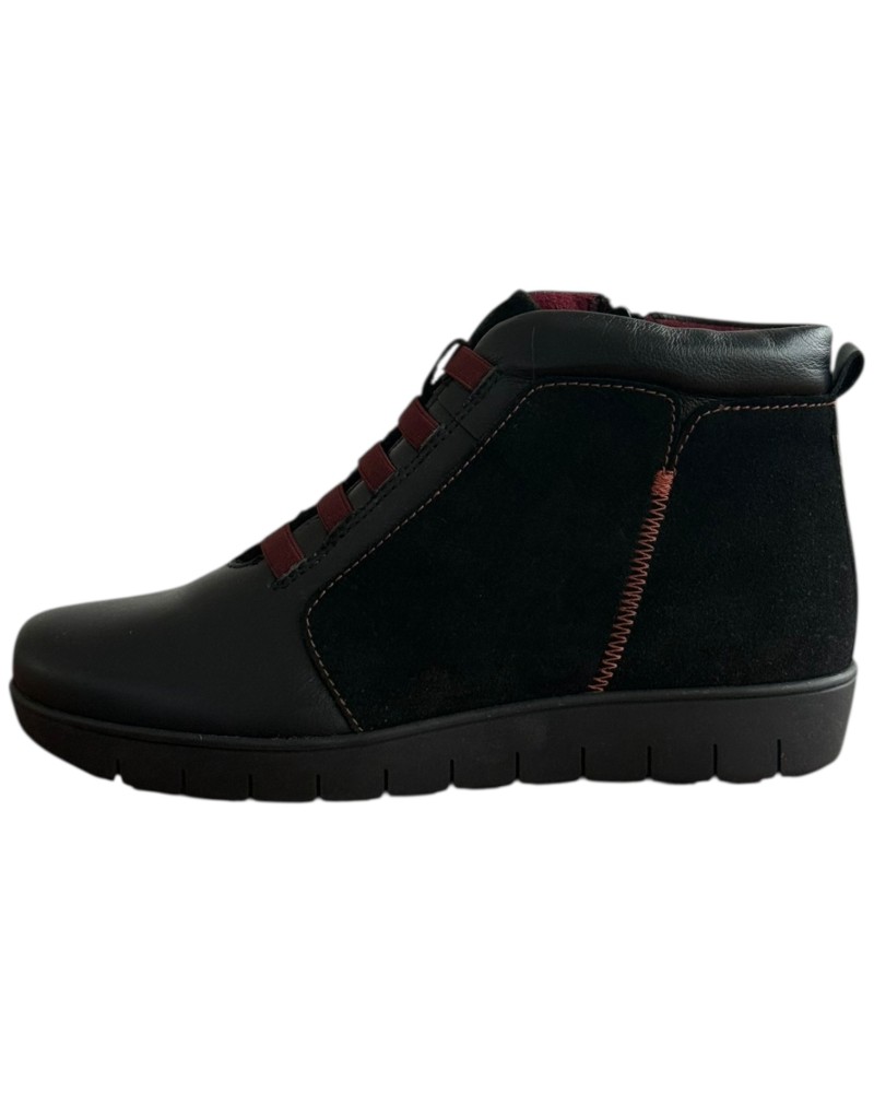 Δερμάτινο Γυναικείo Μποτάκι - F333