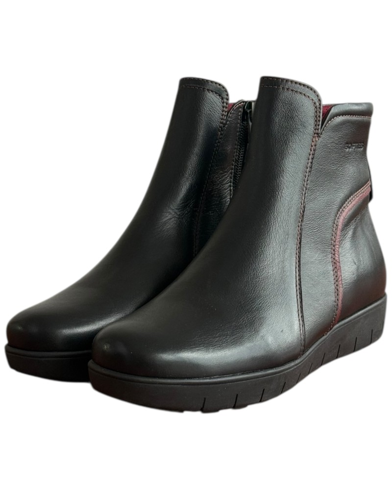 Δερμάτινο Γυναικείo Μποτάκι - F336