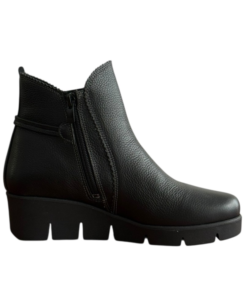 Δερμάτινο Γυναικείo Μποτάκι - F340