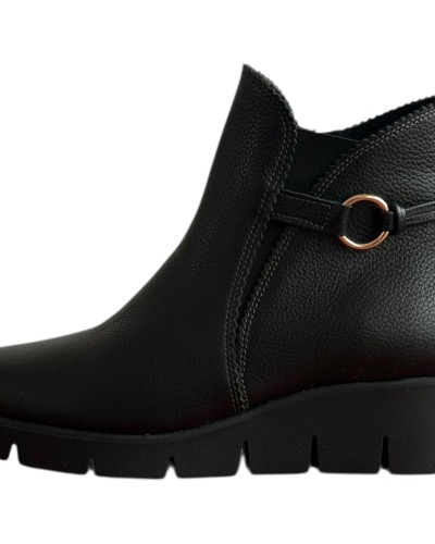 Δερμάτινο Γυναικείo Μποτάκι - F340