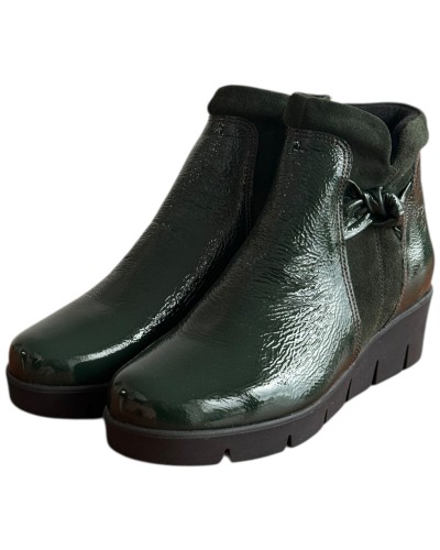 Δερμάτινο Γυναικείo Μποτάκι - F342