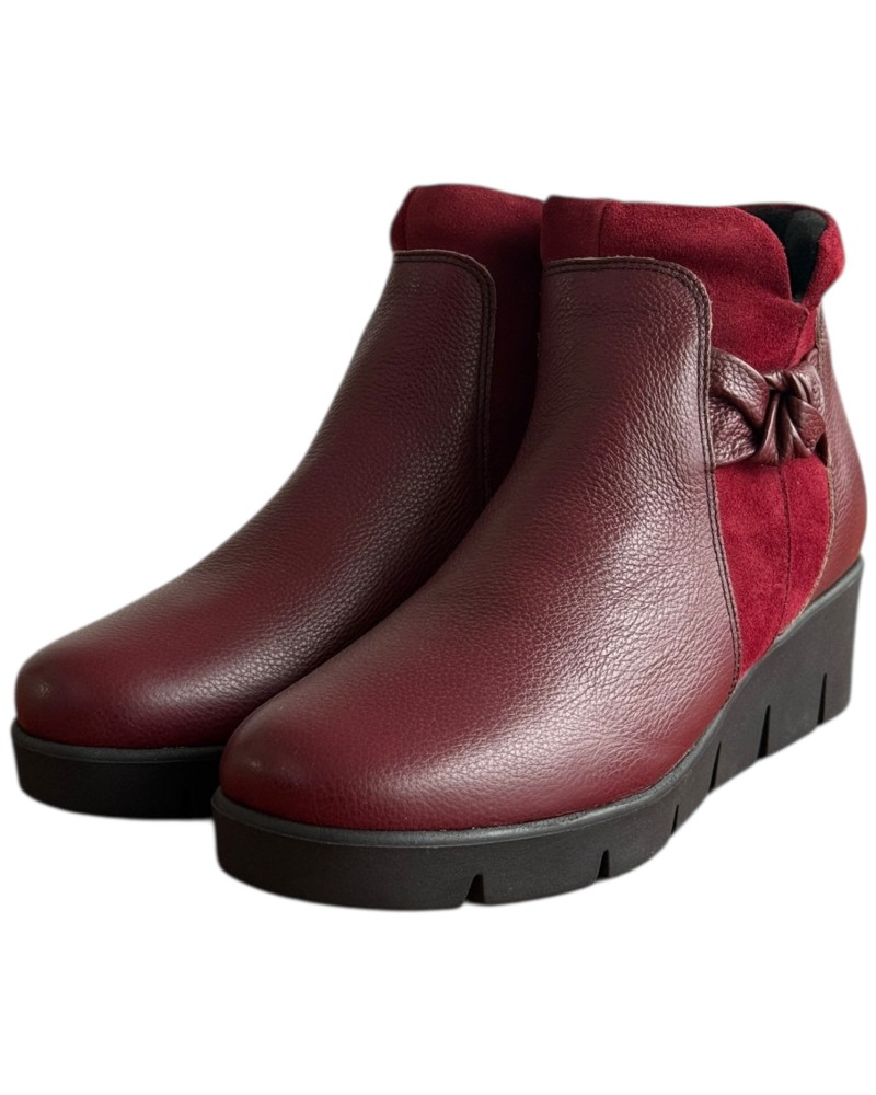 Δερμάτινο Γυναικείo Μποτάκι - F345