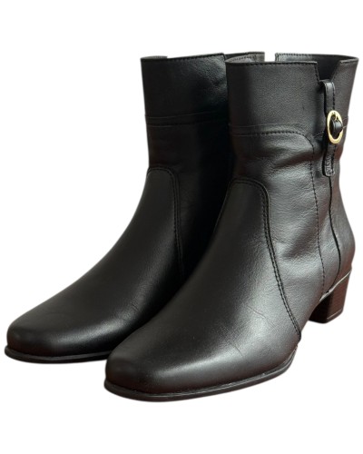 Δερμάτινο Γυναικείo Μποτάκι - F350