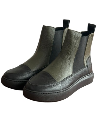 Δερμάτινο Γυναικείo Μποτάκι - F351