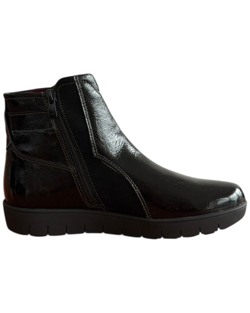 Δερμάτινο Γυναικείo Μποτάκι - F354