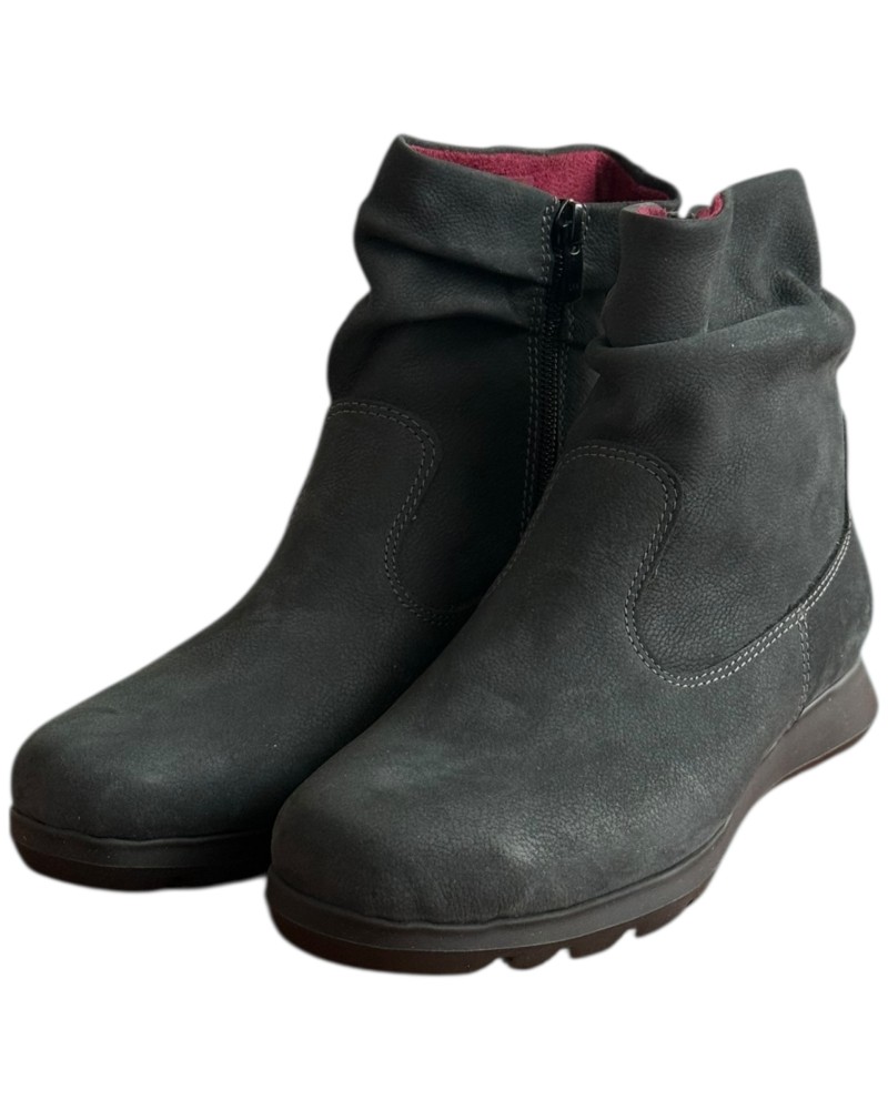 Δερμάτινο Γυναικείo Μποτάκι - F355