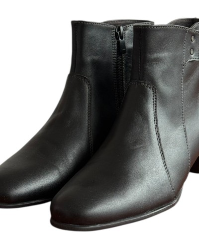 Δερμάτινο Γυναικείo Μποτάκι - F356