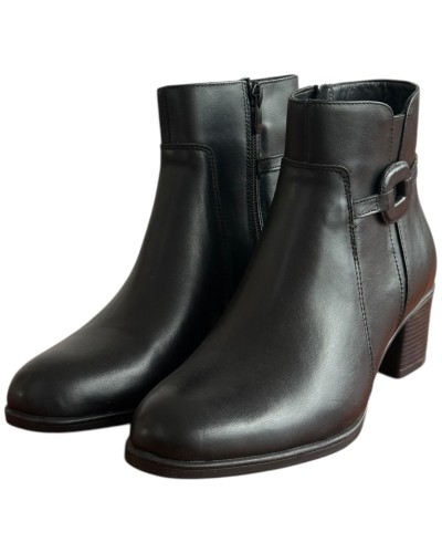 Δερμάτινο Γυναικείo Μποτάκι - F359