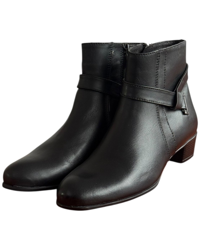 Δερμάτινο Γυναικείo Μποτάκι - F363