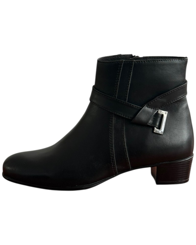 Δερμάτινο Γυναικείo Μποτάκι - F363