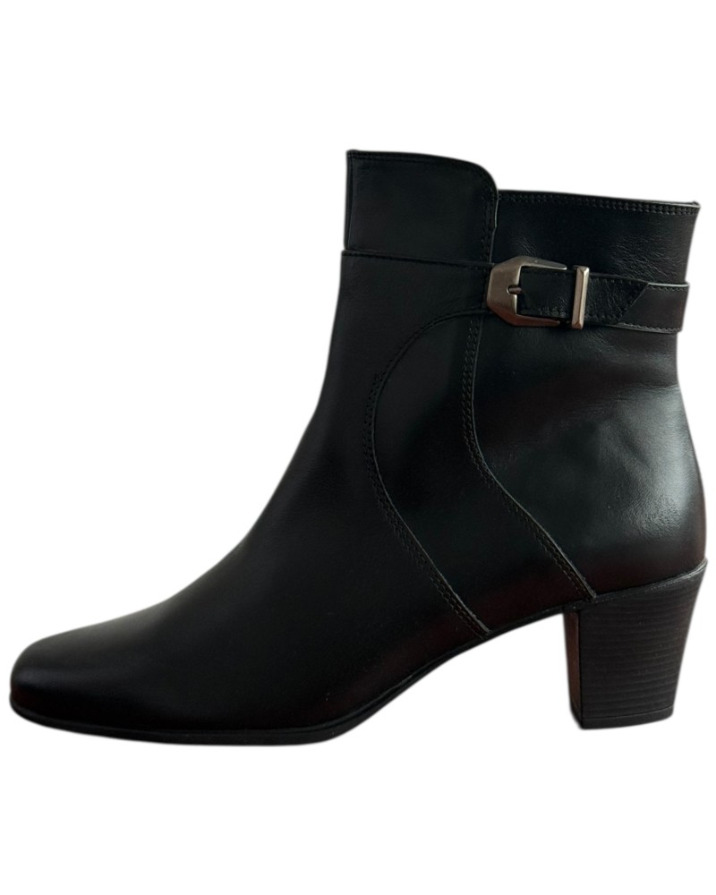 Δερμάτινο Γυναικείo Μποτάκι - F365