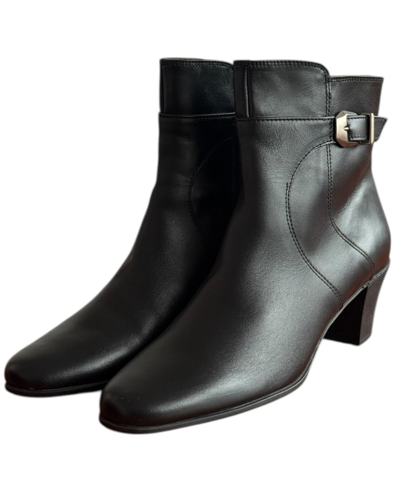 Δερμάτινο Γυναικείo Μποτάκι - F365