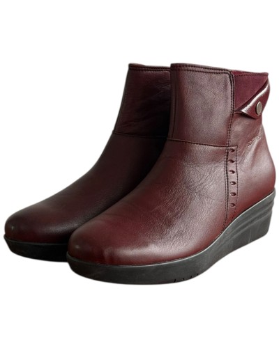 Δερμάτινο Γυναικείo Μποτάκι - F368