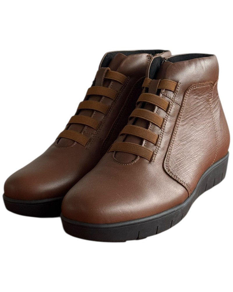 Δερμάτινο Γυναικείo Μποτάκι - F374