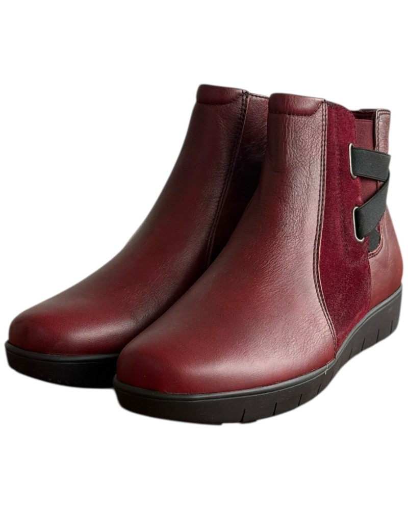 Δερμάτινο Γυναικείo Μποτάκι - F376