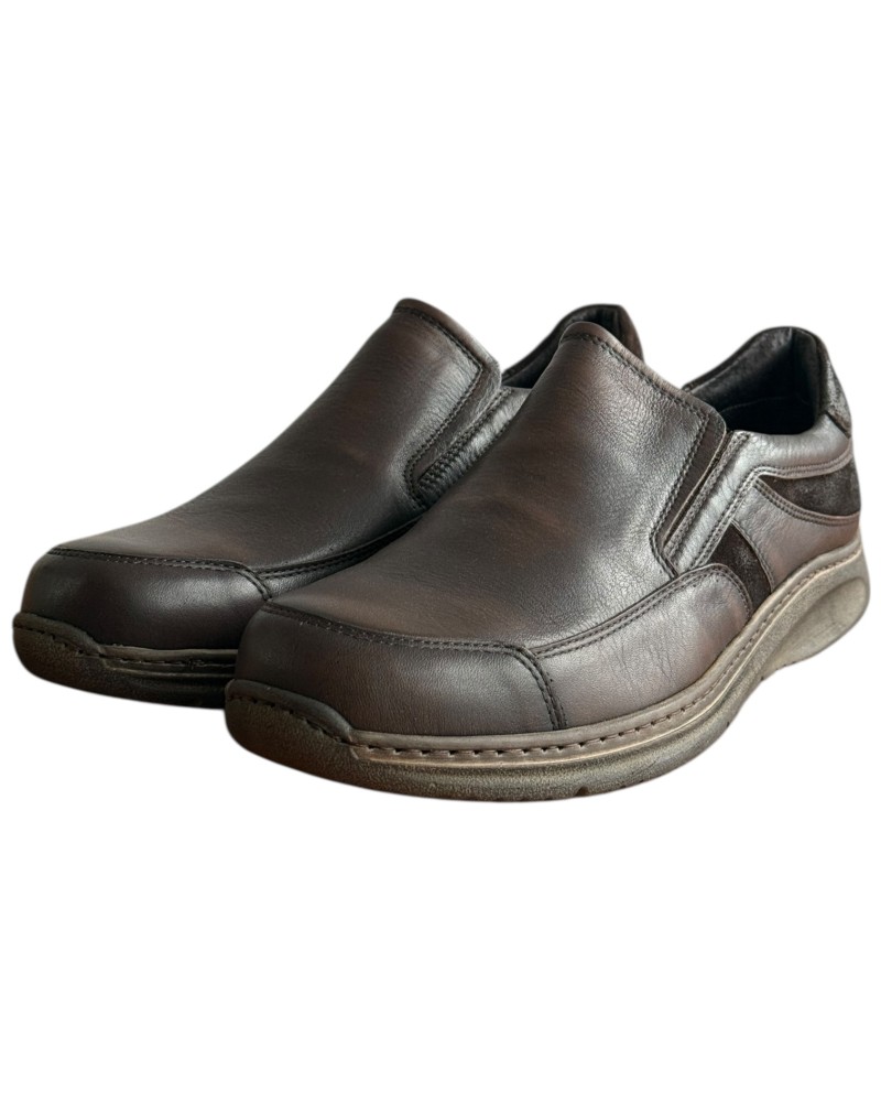  Δερμάτινο Ανδρικό Παπούτσι - F406