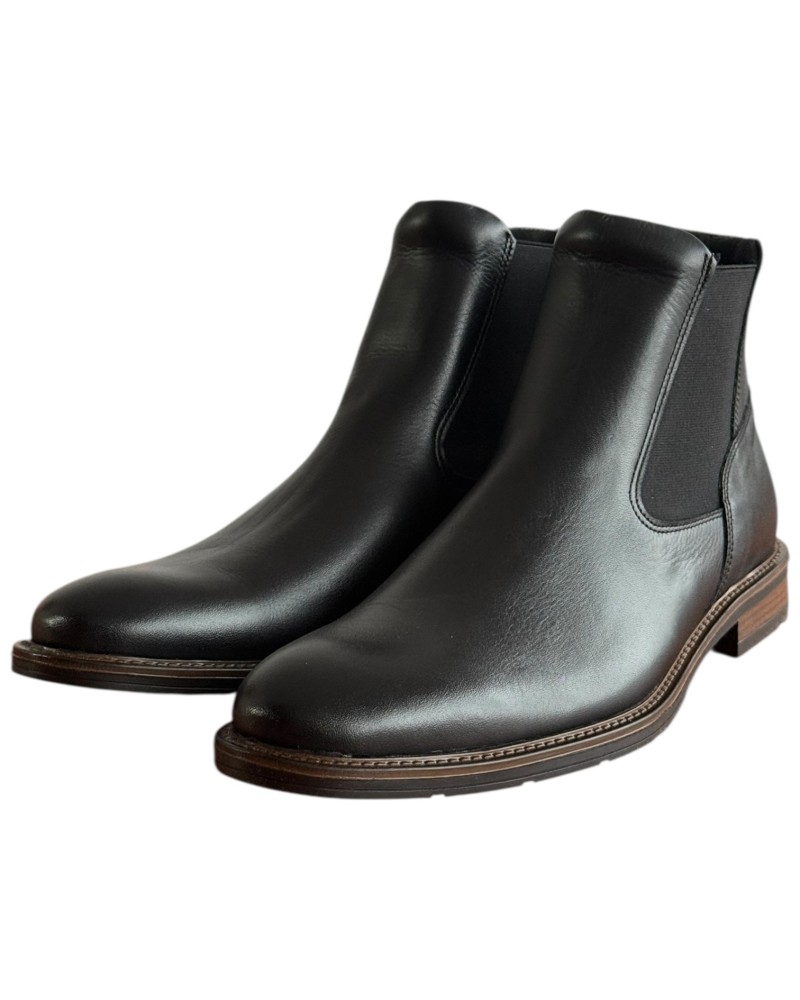  Δερμάτινο Ανδρικό Μποτάκι - F429