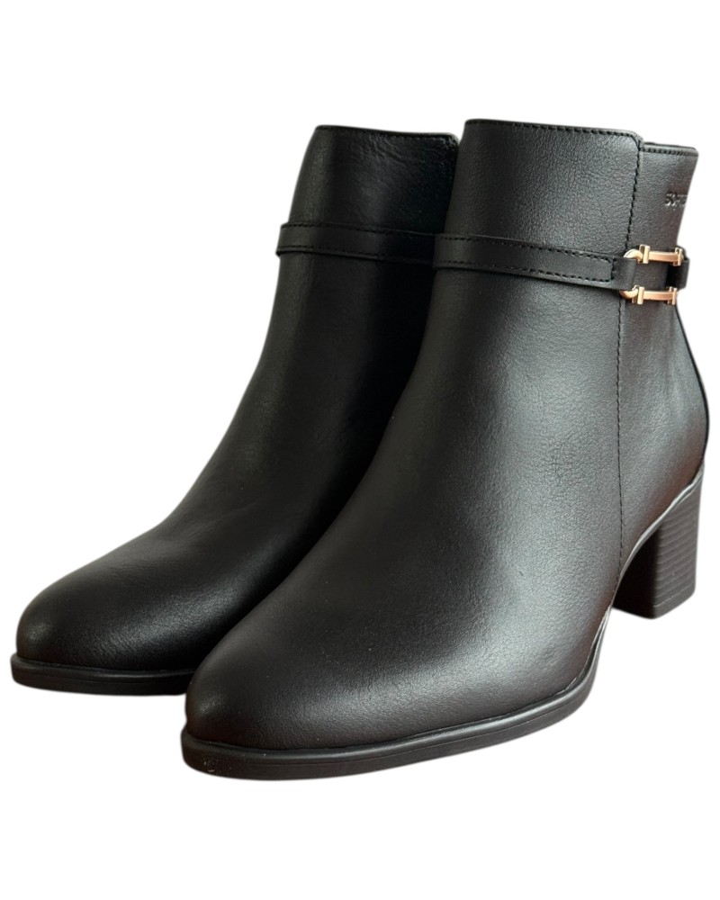 Δερμάτινο Γυναικείo Μποτάκι - F433