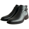  Δερμάτινο Ανδρικό Μποτάκι - F434