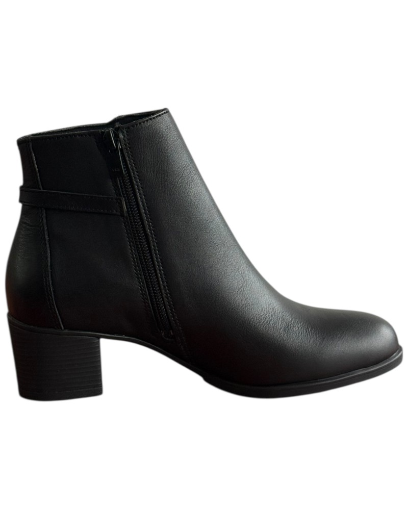 Δερμάτινο Γυναικείo Μποτάκι - F441