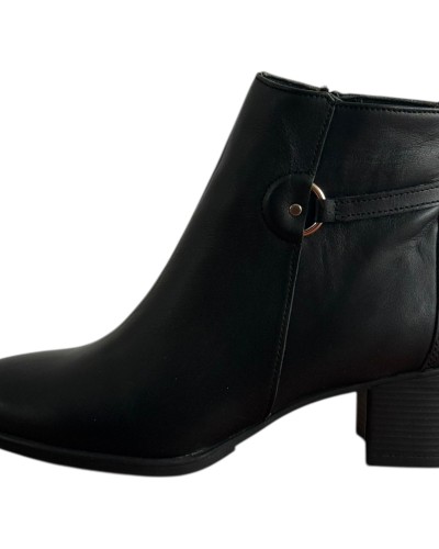 Δερμάτινο Γυναικείo Μποτάκι - F441