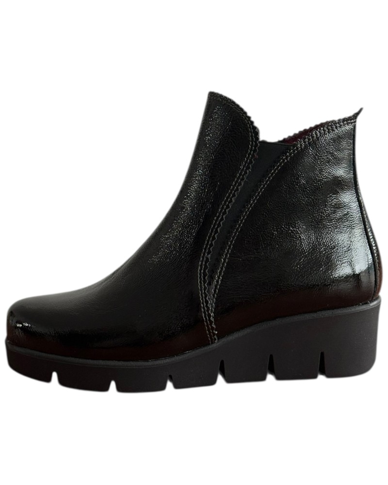 Δερμάτινο Γυναικείo Μποτάκι - F442