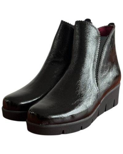 Δερμάτινο Γυναικείo Μποτάκι - F442