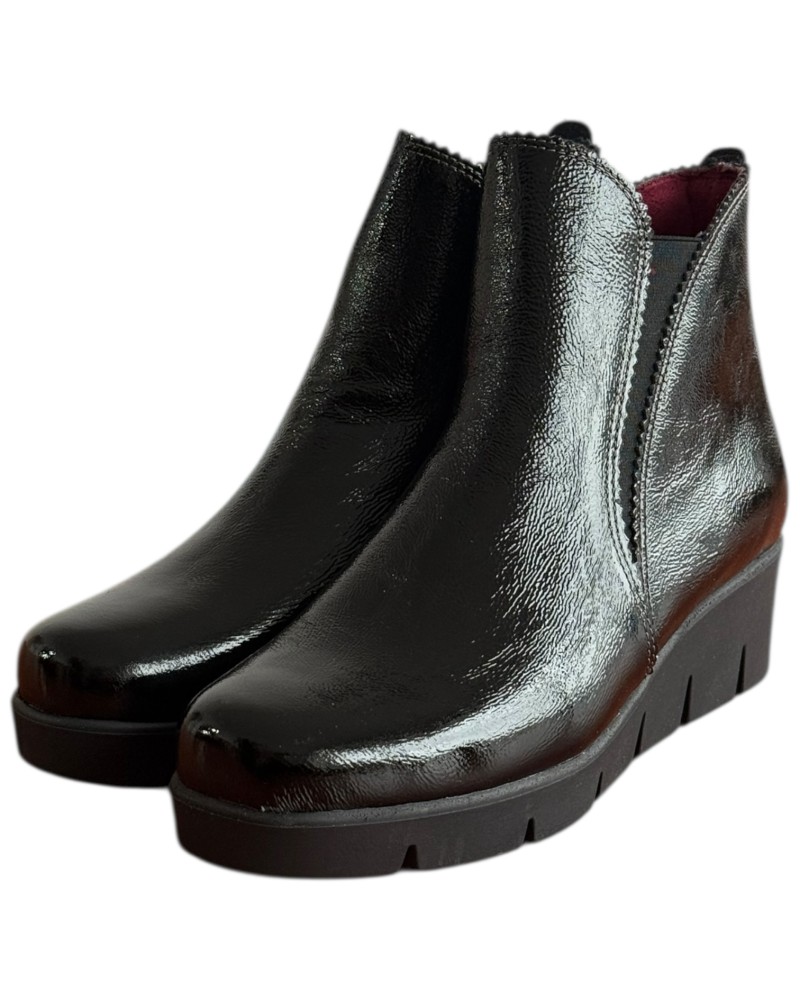 Δερμάτινο Γυναικείo Μποτάκι - F442