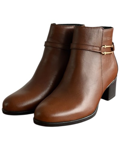 Δερμάτινο Γυναικείo Μποτάκι - F445