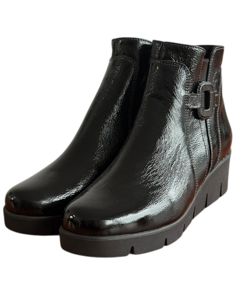 Δερμάτινο Γυναικείo Μποτάκι - F446