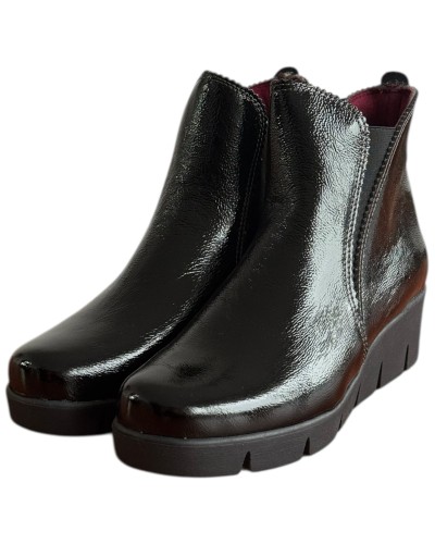 Δερμάτινο Γυναικείo Μποτάκι - F447