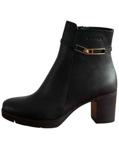 Δερμάτινο Γυναικείo Μποτάκι - F449