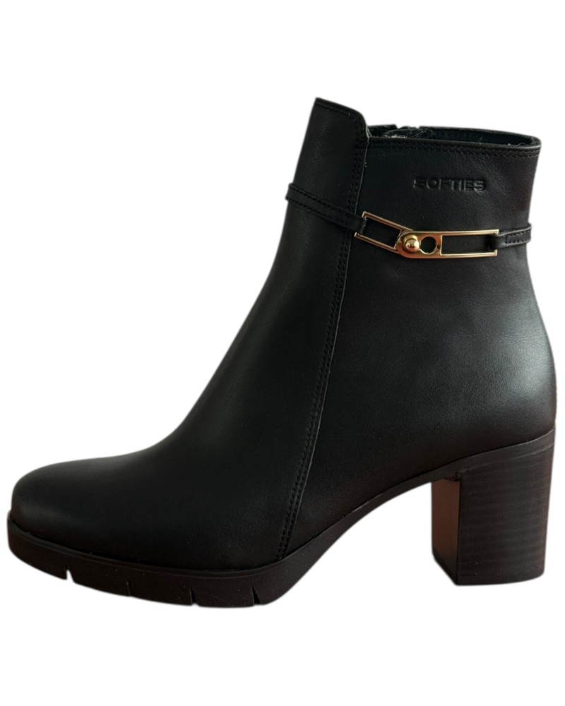 Δερμάτινο Γυναικείo Μποτάκι - F449