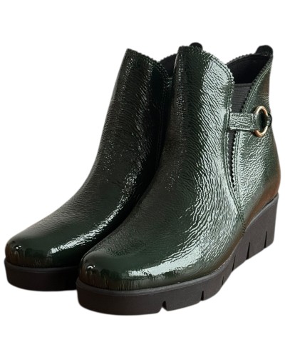 Δερμάτινο Γυναικείo Μποτάκι - F450