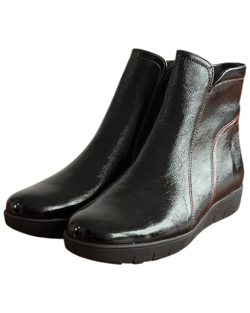 Δερμάτινο Γυναικείo Μποτάκι - F452