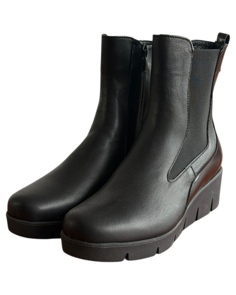 Δερμάτινο Γυναικείo Μποτάκι - F453