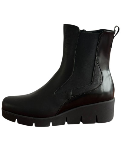 Δερμάτινο Γυναικείo Μποτάκι - F453