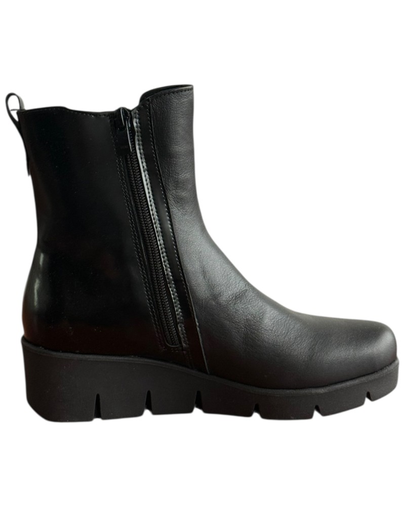 Δερμάτινο Γυναικείo Μποτάκι - F453