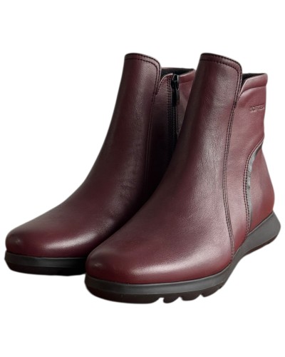 Δερμάτινο Γυναικείo Μποτάκι - F454