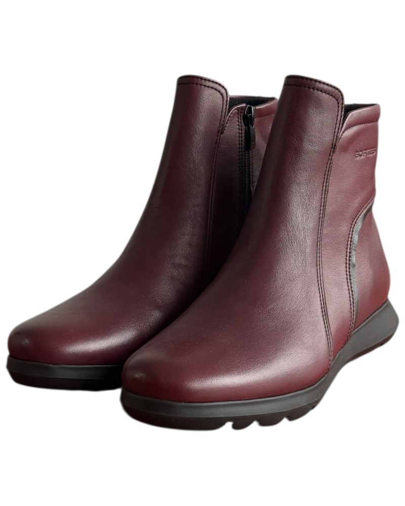 Δερμάτινο Γυναικείo Μποτάκι - F454