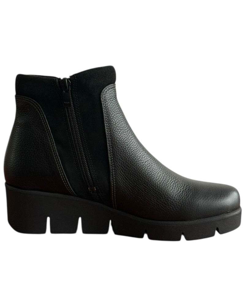 Δερμάτινο Γυναικείo Μποτάκι - F457