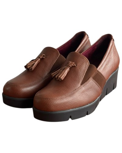  Δερμάτινο Γυναικείo Μοκασίνι - F471